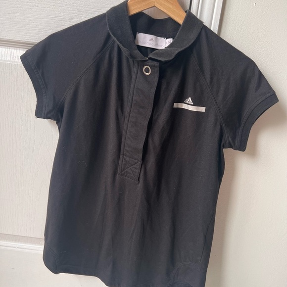 Adidas × Stella McCartney Women’s Black Polo Size: S - Picture 2 of 6